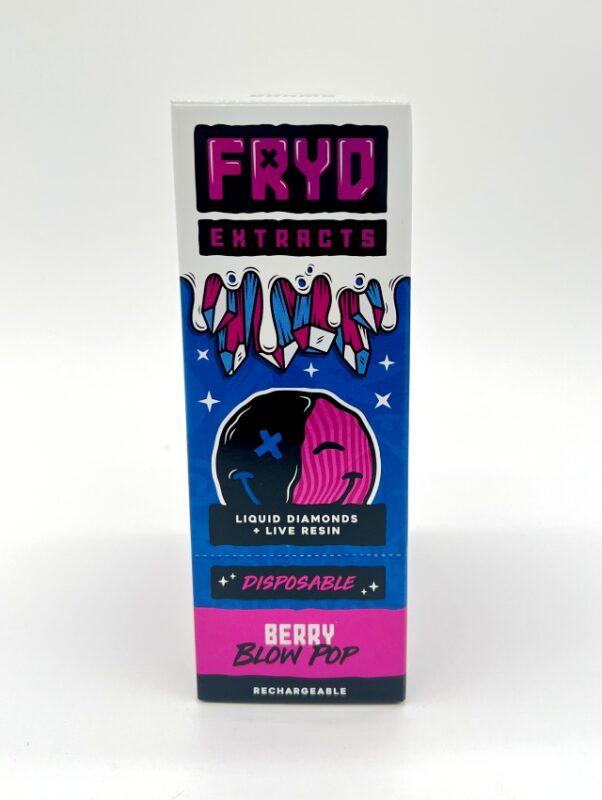 BERRY BLOW POP FRYD CARTS
